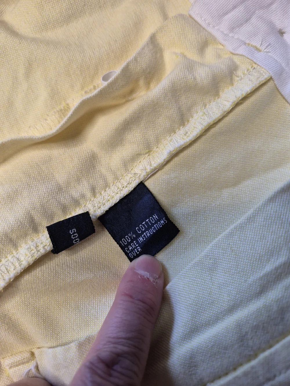 Polo by Ralph Lauren Pale Yellow Flat Front Men's Shorts 4759/4